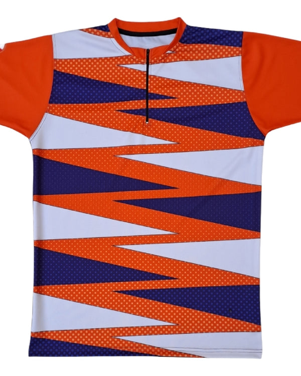 Custom Baseball Zipper Jersey – Style 1467