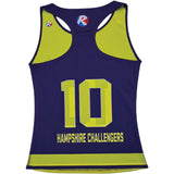Custom Women's Single Ply Reversible Lacrosse Jersey – Style 002