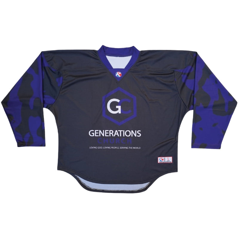 Sample - Custom Sublimated Box Lacrosse Jersey – Style 3010